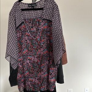 Mason and Makenzie Paisley Blouse M